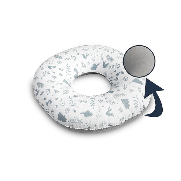 SENSILLO Vankúš popôrodný príroda Gray bavlna 43 cm