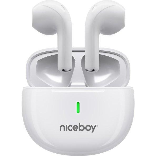 HIVE Beans POP biela TWS slúch. Niceboy