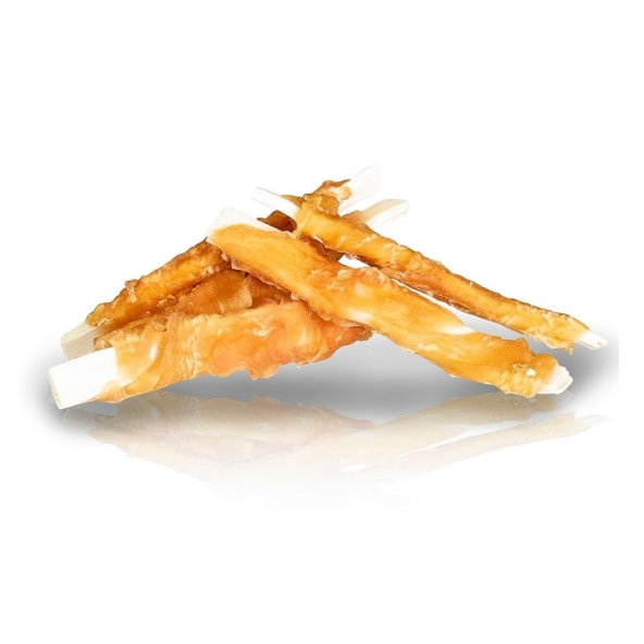 Maškrta KID DOG Kuracie mäso na plátku tresky 250g