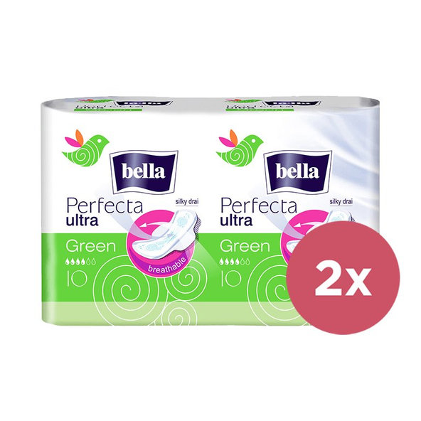 2x BELLA Perfecta green duo 20 ks (10+10)