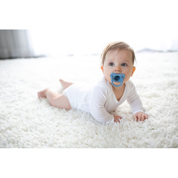 DR.BROWN'S HappyPaci cumlík 0-6m 2ks, modrý/zelený