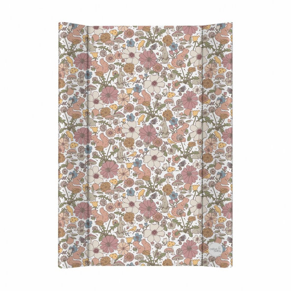 CEBA Podložka prebaľovacia 2-hranná s pevnou doskou (50x70) Basic Garden