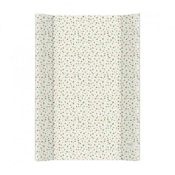 CEBA Podložka prebaľovacia 2-hranná s pevnou doskou (50x70) Basic Spots