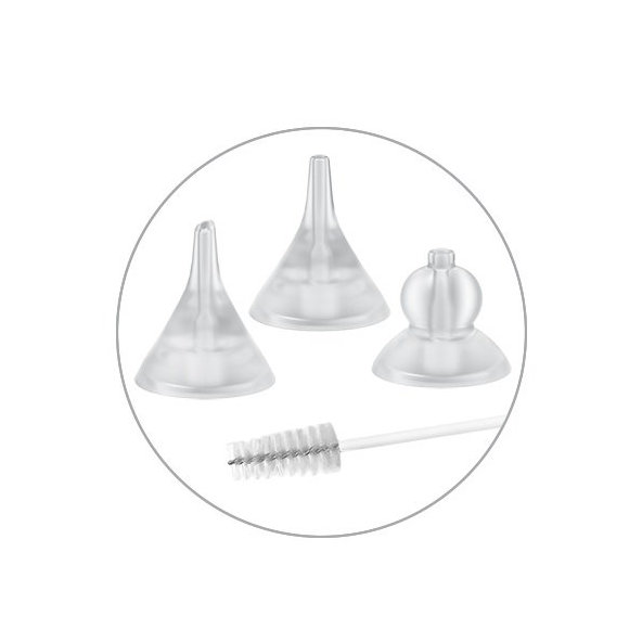 BABYONO Odsávačka nosných hlienov elektronická USB nabíjanie