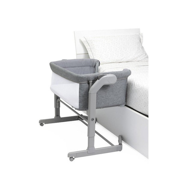 CHICCO Postieľka Next2Me Magic Evo - Dark Grey