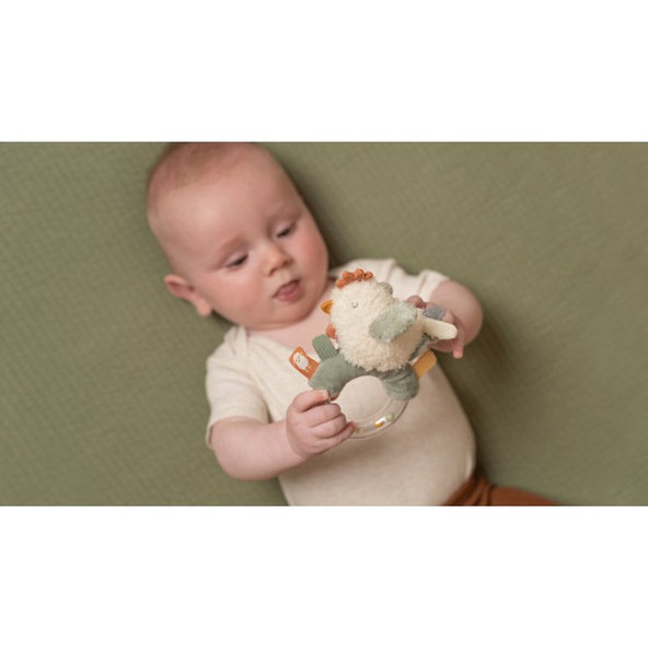 LITTLE DUTCH Hrkálka so sliepočkou Farma