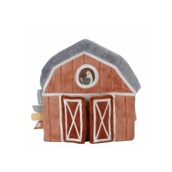 LITTLE DUTCH Knižka textilná s aktivitami sliepočka Farma