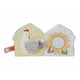 LITTLE DUTCH Knižka textilná s aktivitami sliepočka Farma