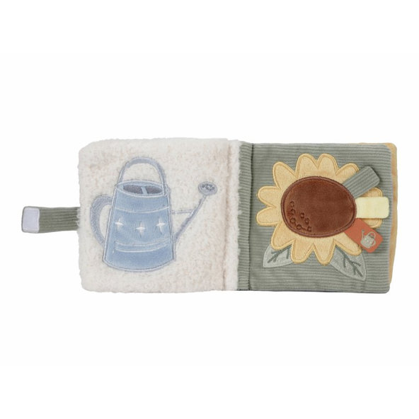 LITTLE DUTCH Knižka závesná textilná s aktivitami stodola Farma