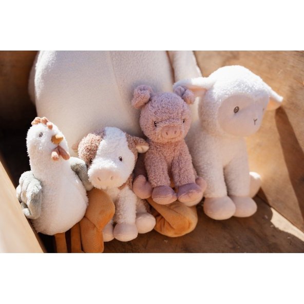 LITTLE DUTCH Kravička plyšová 17 cm Farma