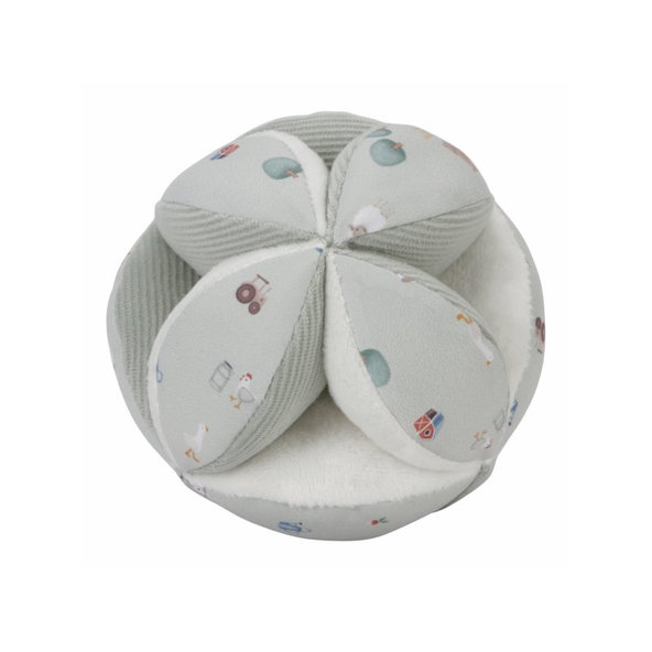 LITTLE DUTCH Loptička textilná Farma