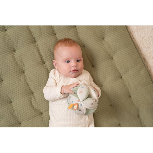 LITTLE DUTCH Loptička textilná Farma