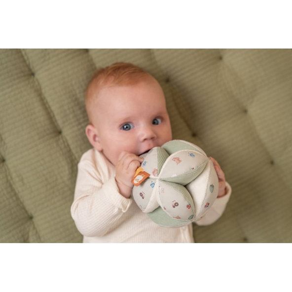 LITTLE DUTCH Loptička textilná Farma