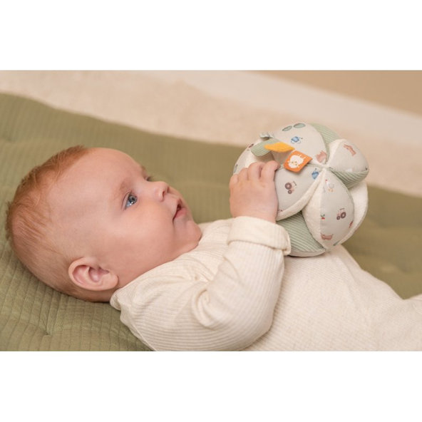 LITTLE DUTCH Loptička textilná Farma