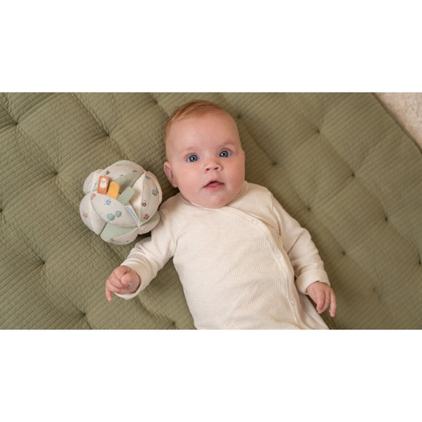 LITTLE DUTCH Loptička textilná Farma