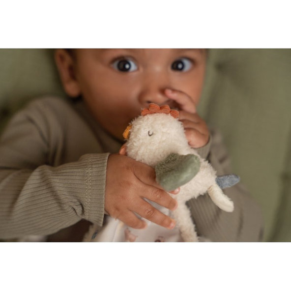 LITTLE DUTCH Maznáčik plyšový sliepočka Farma