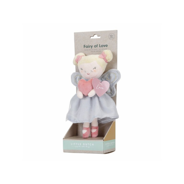 LITTLE DUTCH Bábika Fay víla lásky 20 cm