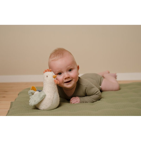 LITTLE DUTCH Sliepočka hojdacia plyšová Farma