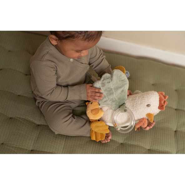 LITTLE DUTCH Sliepočka plyšová s aktivitami Farma