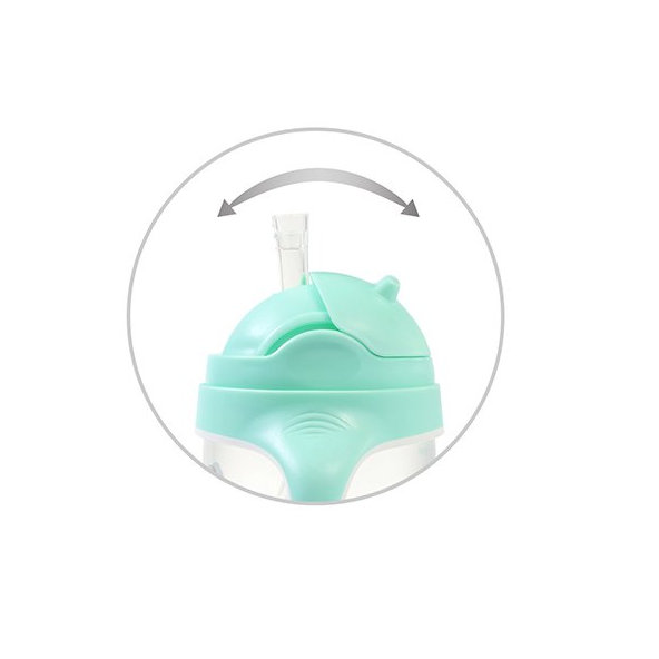 BABYONO Hrnček učiaci so slamkou Koala 6m+