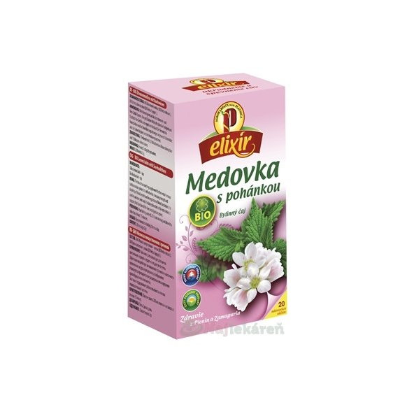 AGROKARPATY BIO Medovka s pohánkou, 20x1,5 g