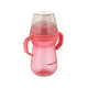 CANPOL BABIES Hrnček so silikónovým náustkom FirstCup 250ml ružový 6m+