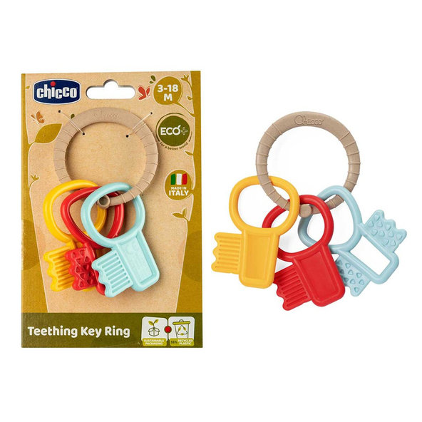 CHICCO Hryzačka Kľúče Eco+ 3m+