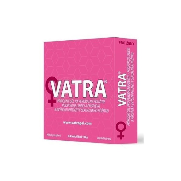 VATRA pre mužov gél 6x7g