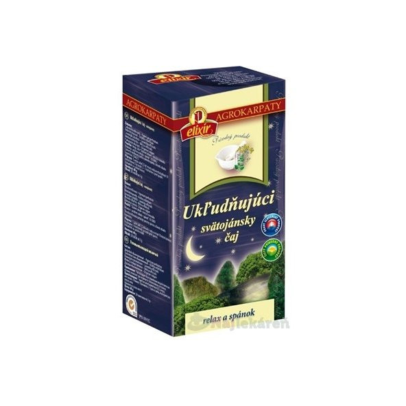 AGROKARPATY Ukľudňujúci svätojánsky čaj, 20x2g