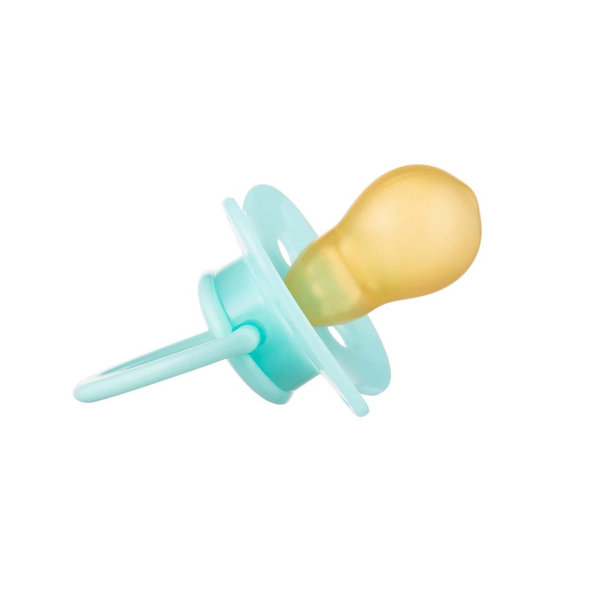 CANPOL BABIES Cumlík kaučukový čerešňa 0-6 m Pastels - zelený