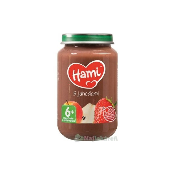Hami ovocný príkrm S jahodami
