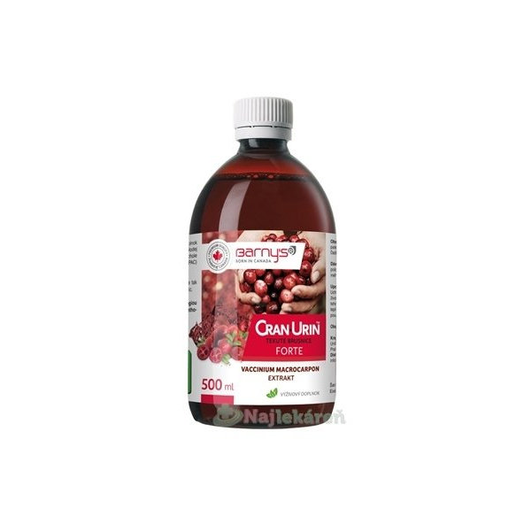 Barny's CRAN-URIN FORTE brusnica  500 ml