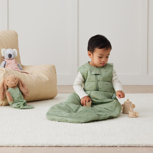 ERGOPOUCH Vak na spanie organická bavlna Sheeting Willow 8-24 m, 8-14 kg, 2,5 tog