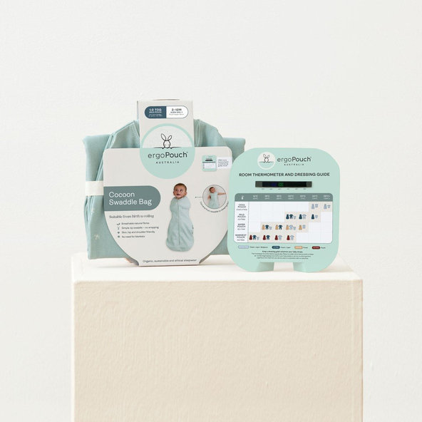 ERGOPOUCH Zavinovačka a vak na spanie 2v1 Cocoon Doggos 0-3 m, 3-6 kg, 2,5 tog