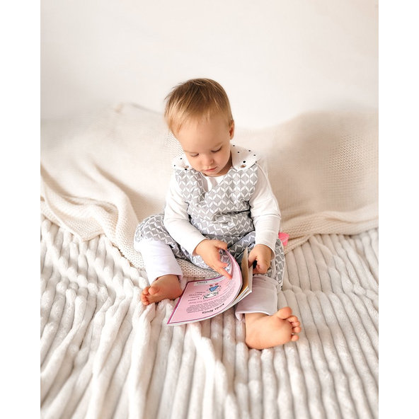 MOTHERHOOD Vak spací s nohavicami a vreckom Beige Classics 1-1,5r 2 tog