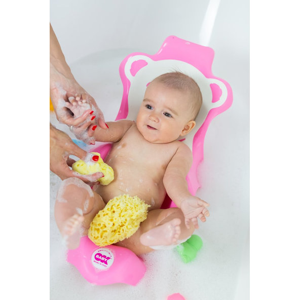 OK BABY Lehátko do vaničky Buddy pink