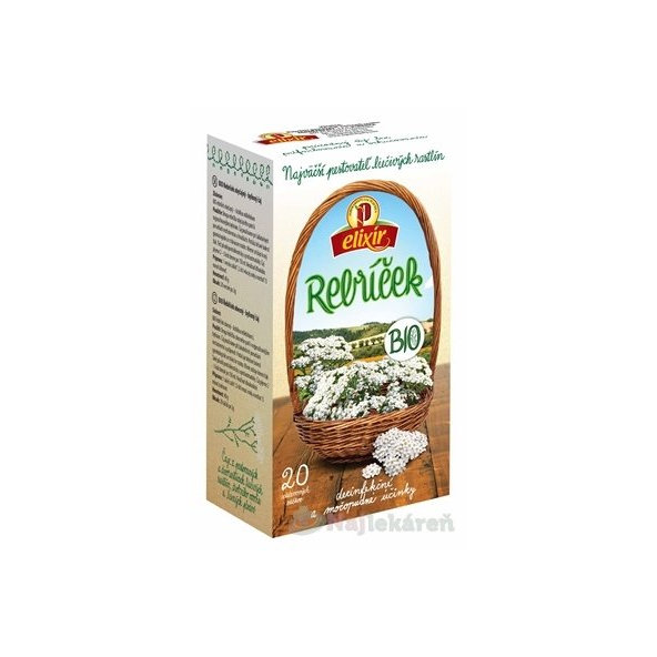AGROKARPATY BIO Rebríček obyčajný, 20x2g