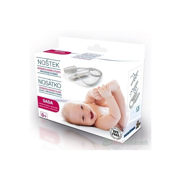 NOŠTEK SADA ODSÁVAČKA HLIENOV Z PLASTU