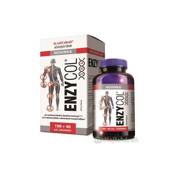 ENZYCOL DNA proti kyseline močovej 100+40cps zadarmo