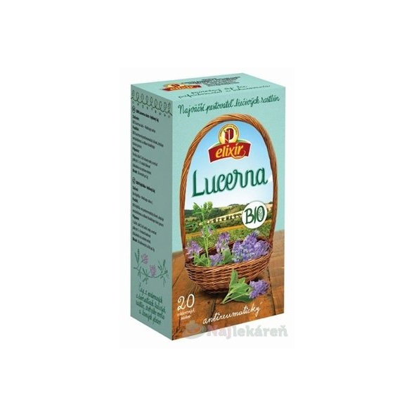 AGROKARPATY BIO Lucerna siata, Antireumatický čaj, 20x2 g