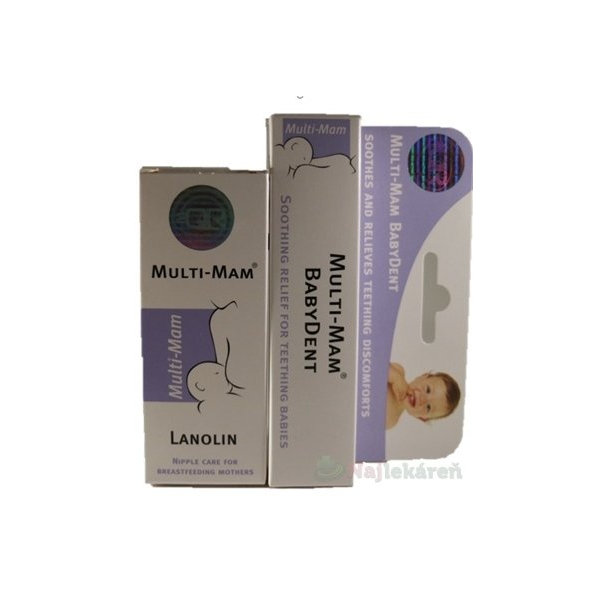 MULTI-MAM BABYDENT + MULTI-MAM LANOLIN