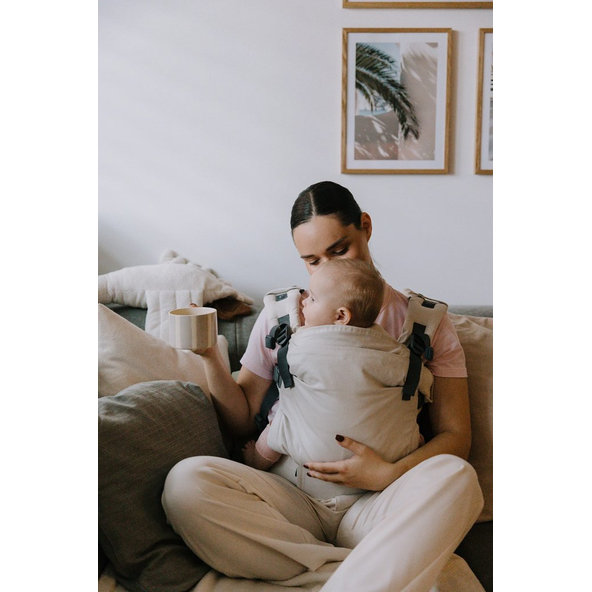 BOBA Detský nosič X bavlna - Organic Stone