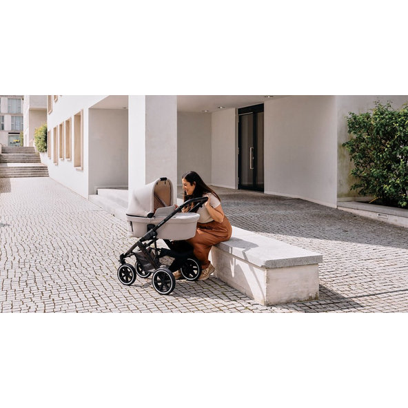 ABC DESIGN Kočík kombinovaný Salsa 4 Air asphalt 2024 + adaptér pre autosedačku zdarma