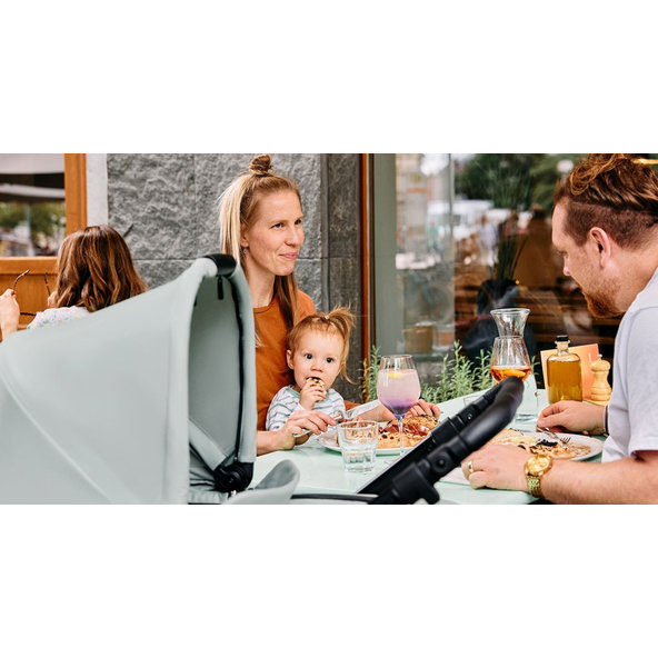 ABC DESIGN Kočík kombinovaný Salsa 4 Air asphalt 2024 + adaptér pre autosedačku zdarma