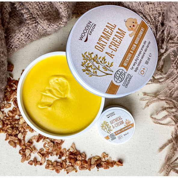 Upokojujúci krém z ovsených vločiek WoodenSpoon 15ml