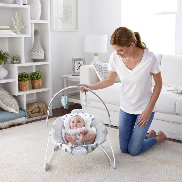 INGENUITY Lehátko smart pohupujúce s melódiou Chadwick 0m+ do 9 kg, 2019