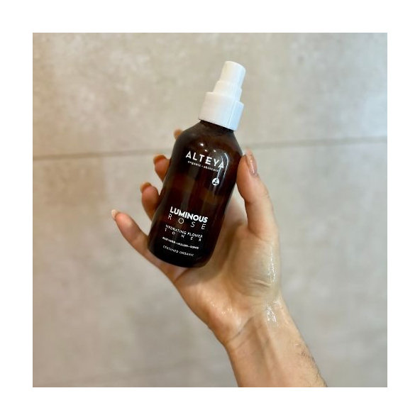 Hydratačné kvetinové tonikum Luminous Rose Alteya Organics 120ml