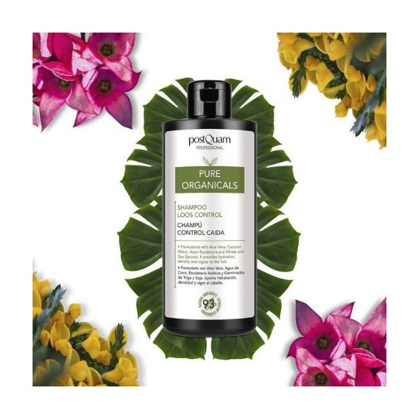 Organický šampón proti vypadávaniu vlasov postQuam 400ml