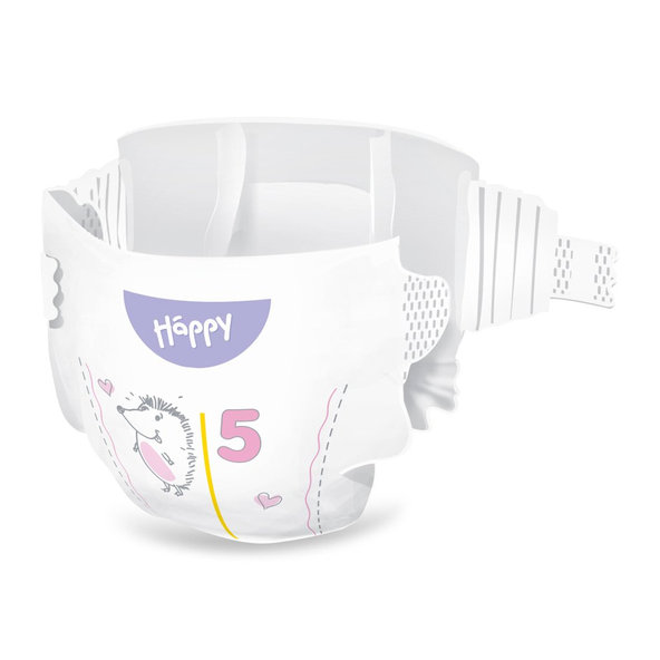 2x BELLA HAPPY Baby Plienky jednorazové Junior Box 11-18 kg 52 ks