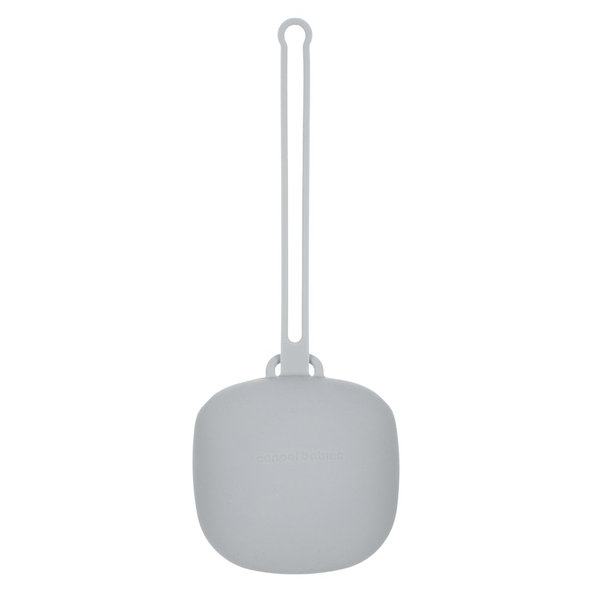 CANPOL BABIES Silikónový obal na cumlík šedý